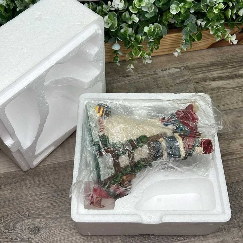 Grandeur Noel Snowman Christmas Stocking Holder New In Box